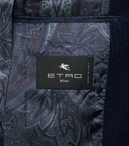 ETRO Cotton jersey blazer 7