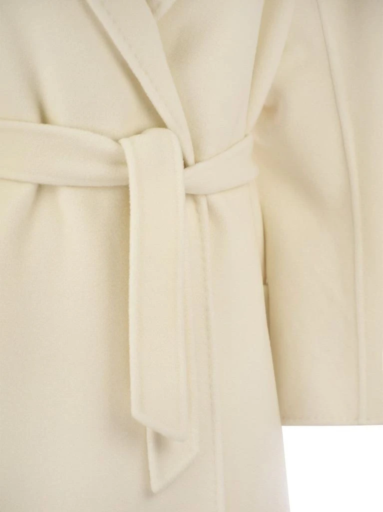 Max Mara Max Mara Ludmilla Belted Long-Sleeved Coat 4