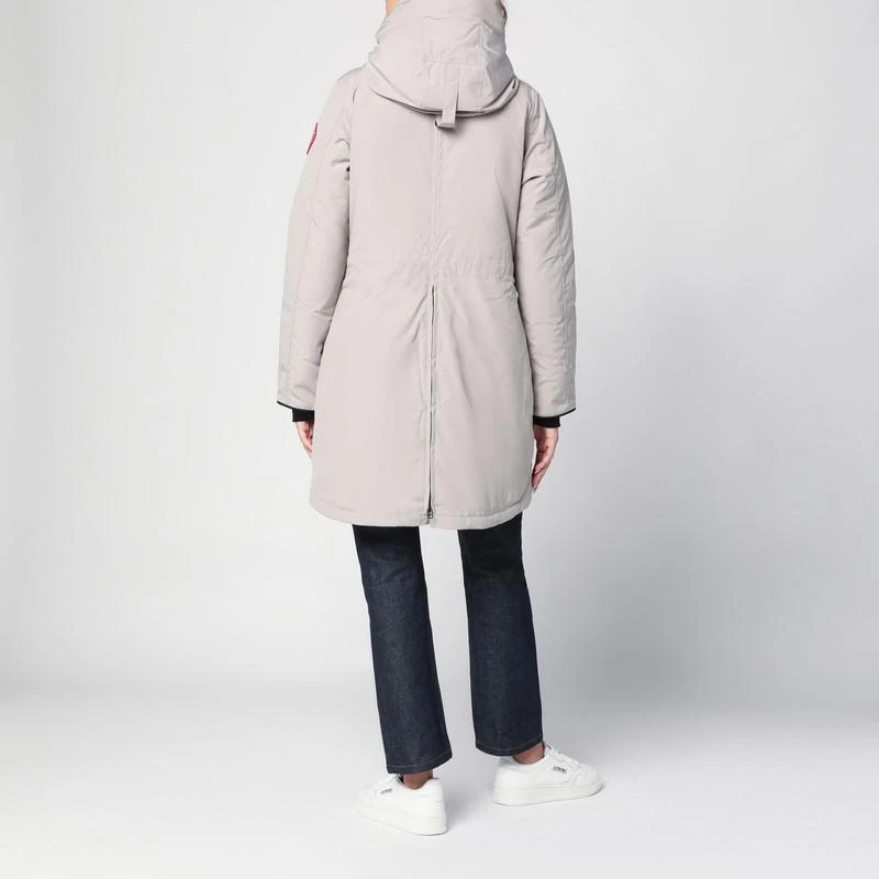 Canada Goose Rossclair parka in Limestone colour nylon 3