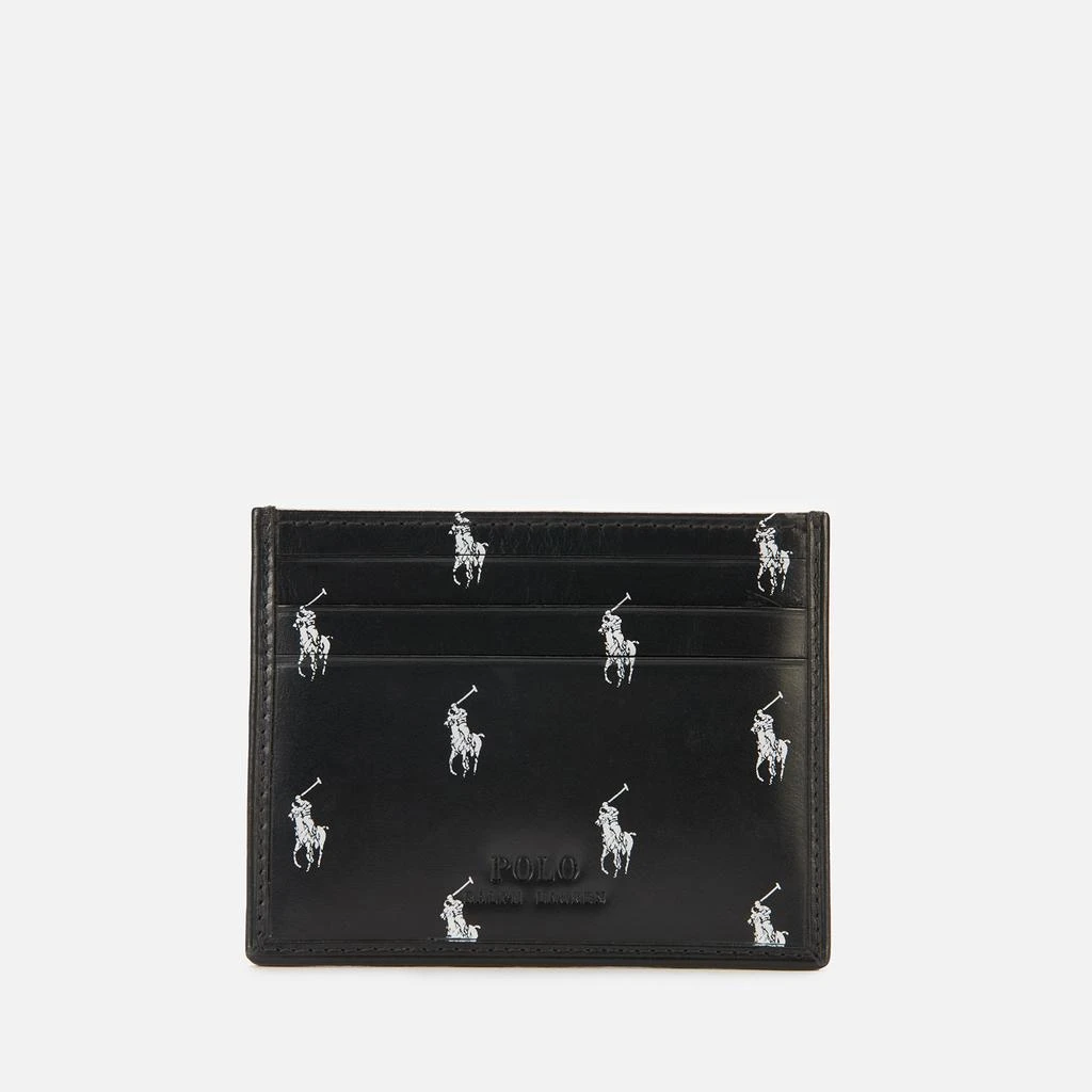 Polo Ralph Lauren Polo Ralph Lauren Men's Small Polo Pony Cardholder - Black/White 1