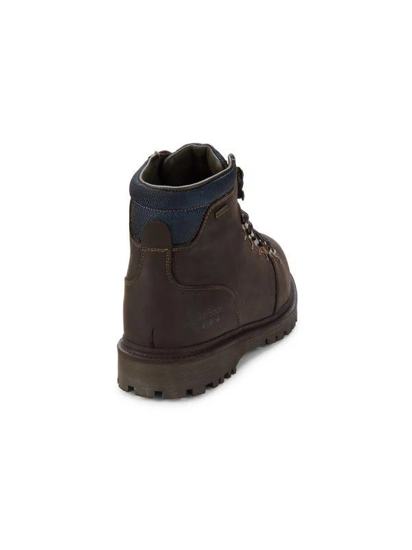 Barbour Quantock Commando Leather Combat Ankle Boots 3