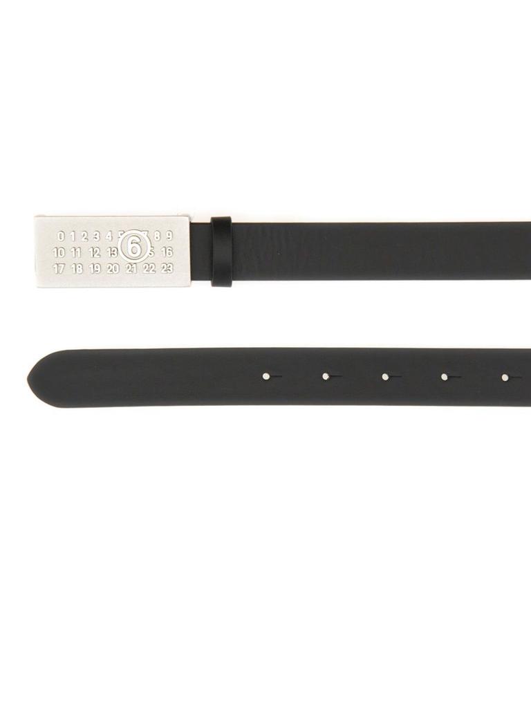 MM6 Mm6 Maison Margiela Numeric Logo Belt