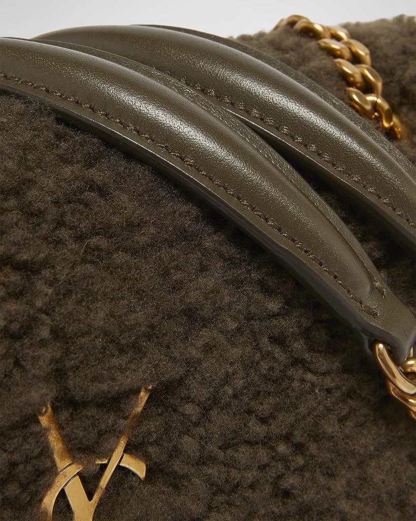 Yves Saint Laurent Jamie Small YSL Shoulder Bag in Lamb Shearling Fur 7