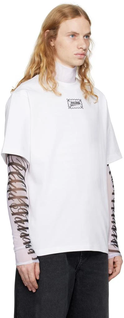 Jean Paul Gaultier White Lace Label T-shirt 2