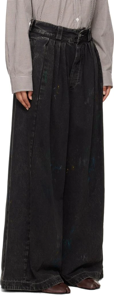 MAISON MARGIELA Black 14 Oz Origin Jeans 2