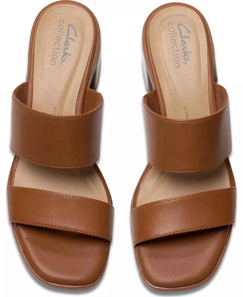 Clarks Collection Women's Jaylan Dusk Block Heel Sandals 4