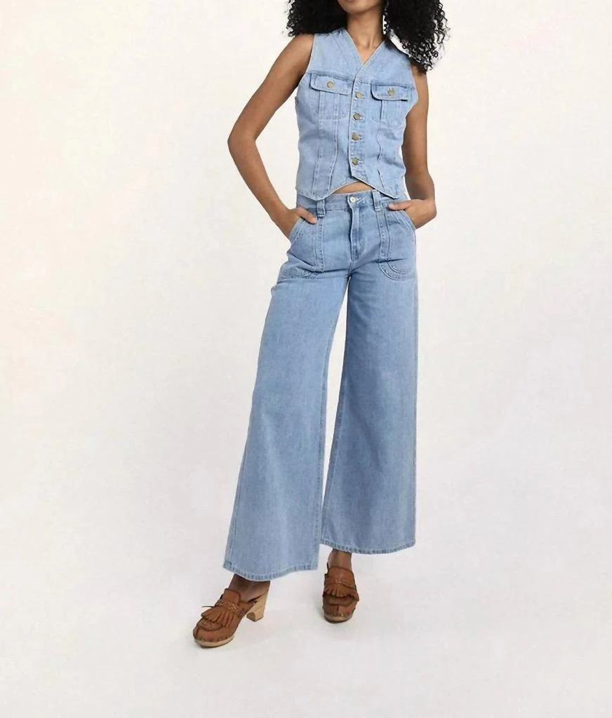 Molly Bracken Molly Bracken - SLEEVELESS DENIM JACKET