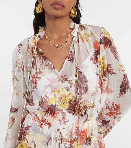 Matchmaker floral tiered midi dress  On Sale Now with Up to 31% Off |  Discover Exclusive Deals & Savings at BeyondStyle  Authentic Zimmermann m| dresses|zimmermann|women|midi dresses|clothing|o|w|e|designers|n with  Limited-Time Discounts, Free Shipping,