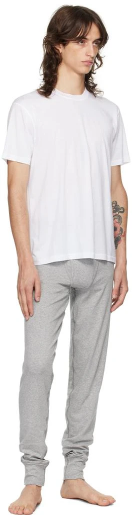 Tom Ford Gray Jersey Long Johns 4