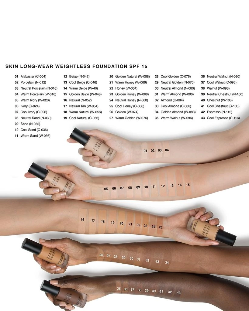 Bobbi Brown Skin Long-Wear Weightless Foundation SPF 15 4