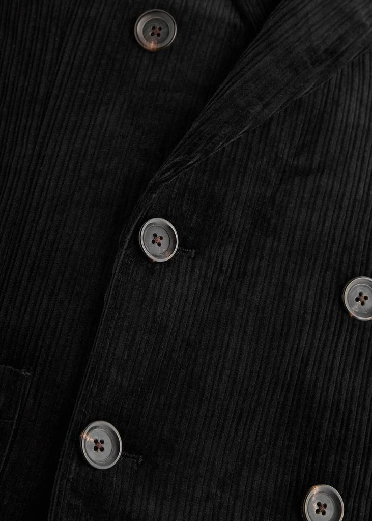 Oliver Spencer Double-breasted corduroy blazer 5
