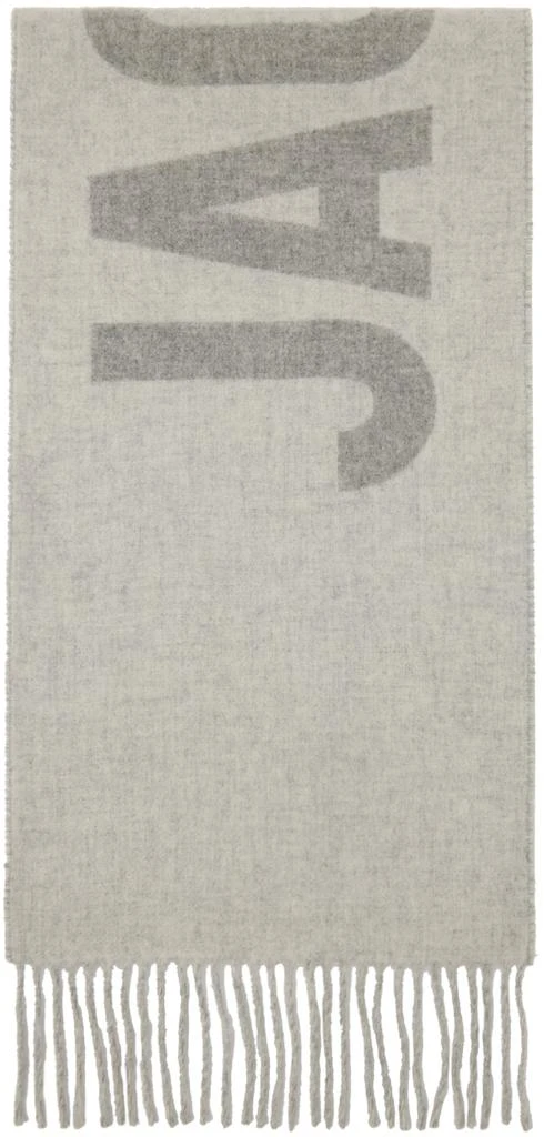 Jacquemus Gray Les Classiques 'L'écharpe Jacquemus' Scarf 1