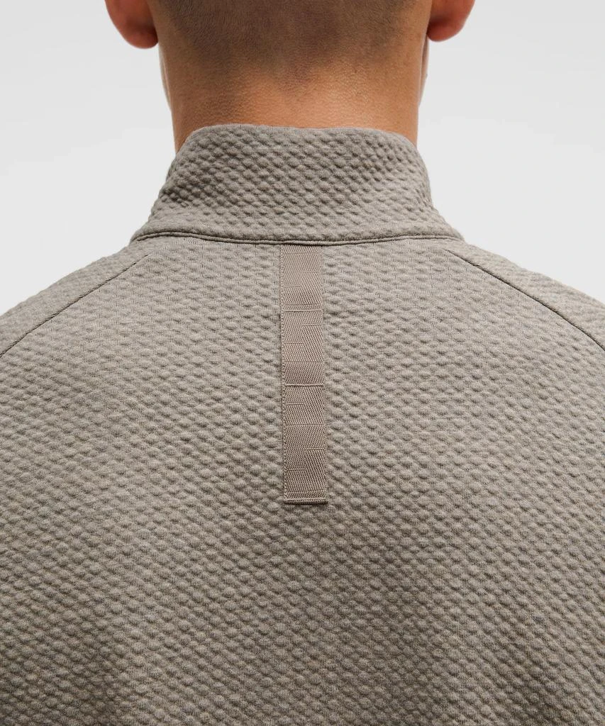 Lululemon Textured Double-Knit Cotton Half Zip 21