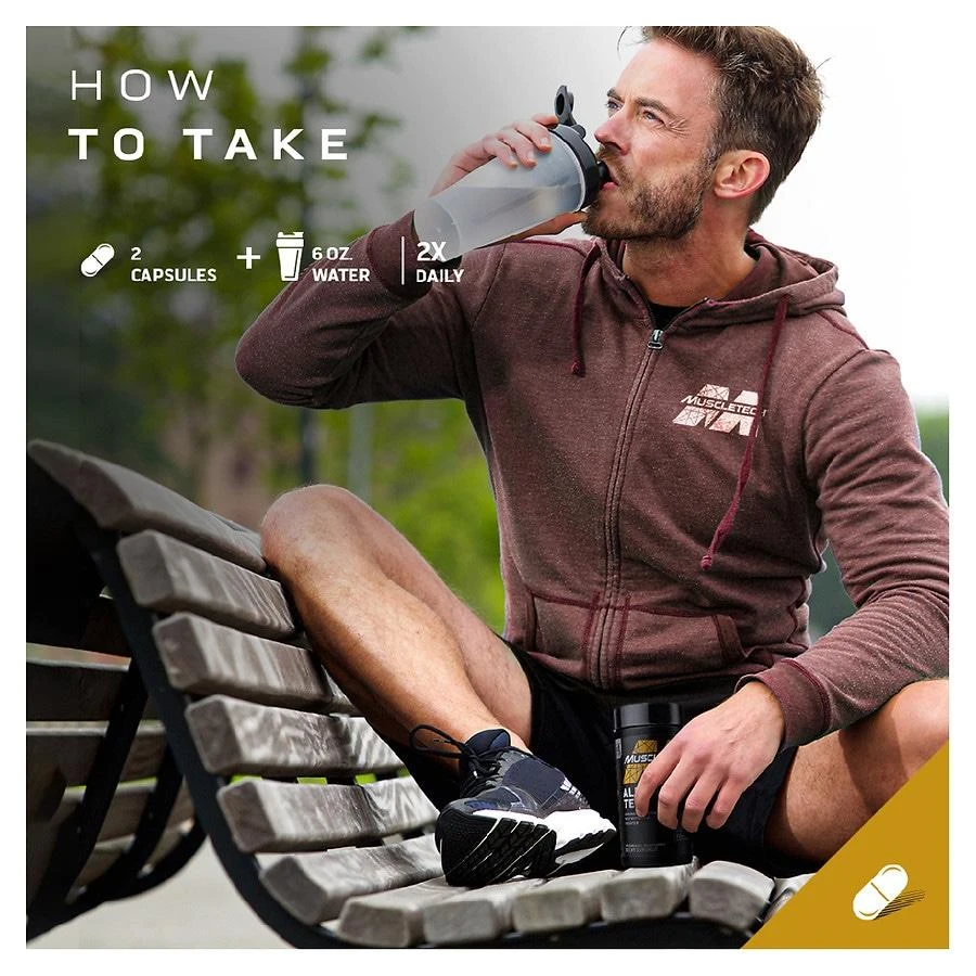 MuscleTech AlphaTest ATP & Testosterone Booster for Men 5