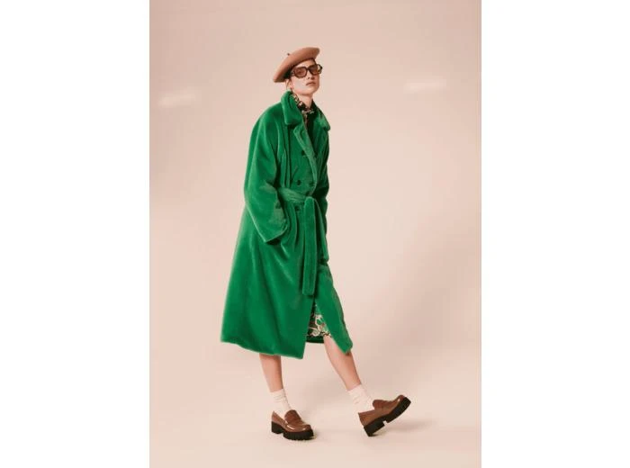 Tara Jarmon Trench-Coat Isotta-Emeraude en Polyester 1