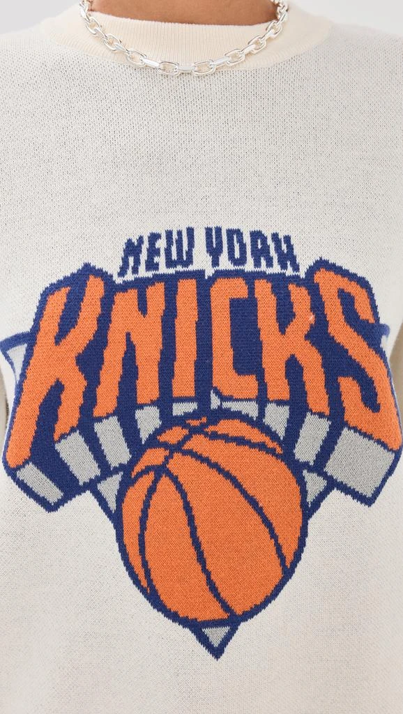 Terez Knicks Knit Crew Neck Sweatshirt 5