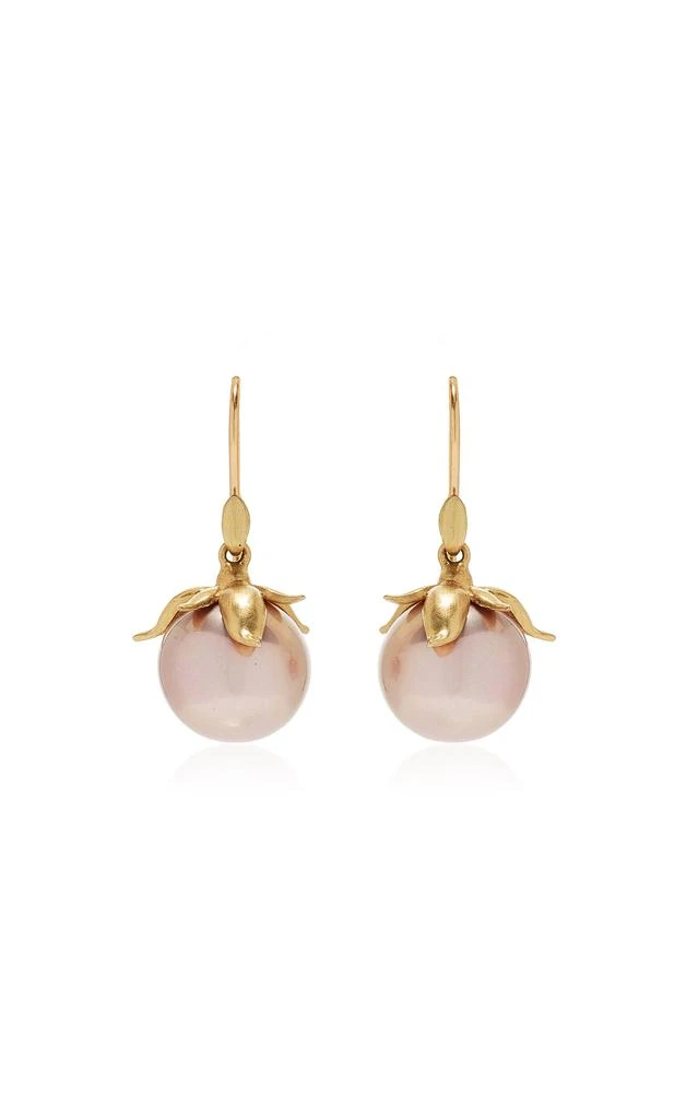 Annette Ferdinandsen Annette Ferdinandsen - Large Berry 14K Yellow Gold Pearl Earrings - Gold - OS - Moda Operandi - Gifts For Her 1