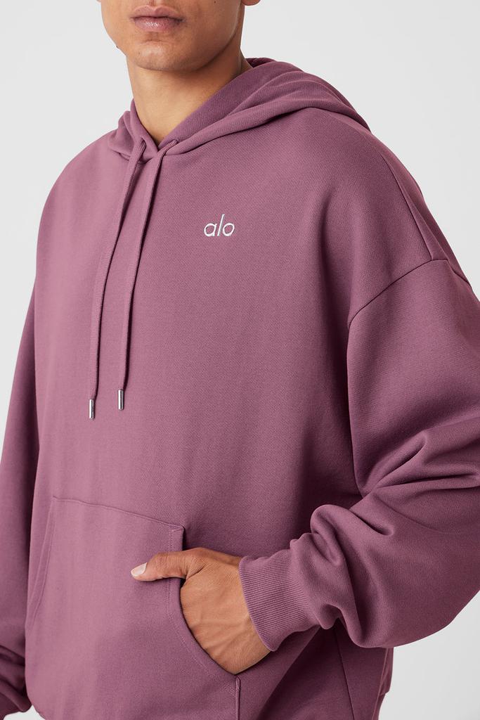 Alo Accolade Hoodie - Soft Mulberry - Hoodies - Free Shipping