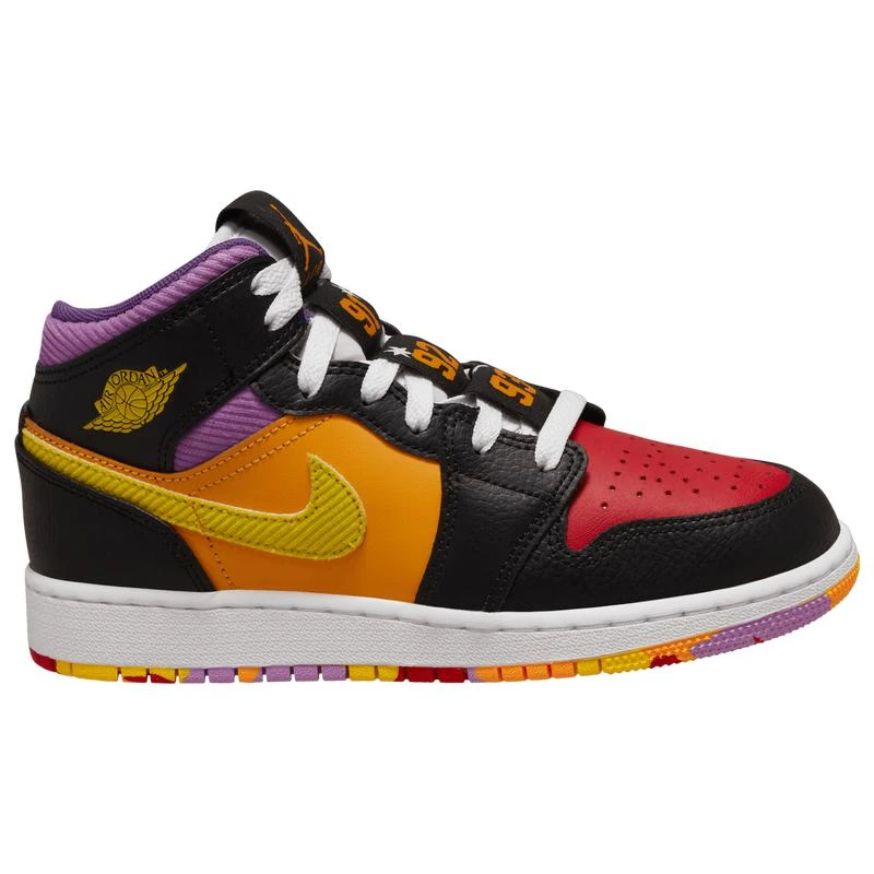 Jordan Jordan Air Jordan 1 Mid SS - Boys' Grade School 1