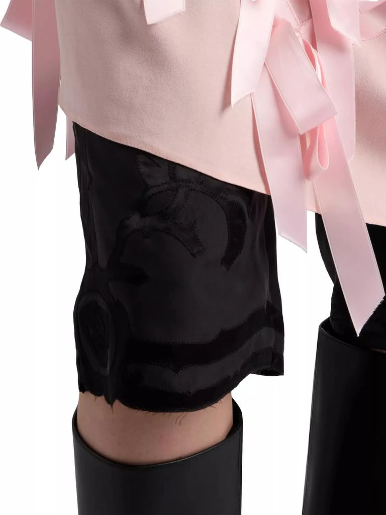 Prada Sablé Dress with Bows 6
