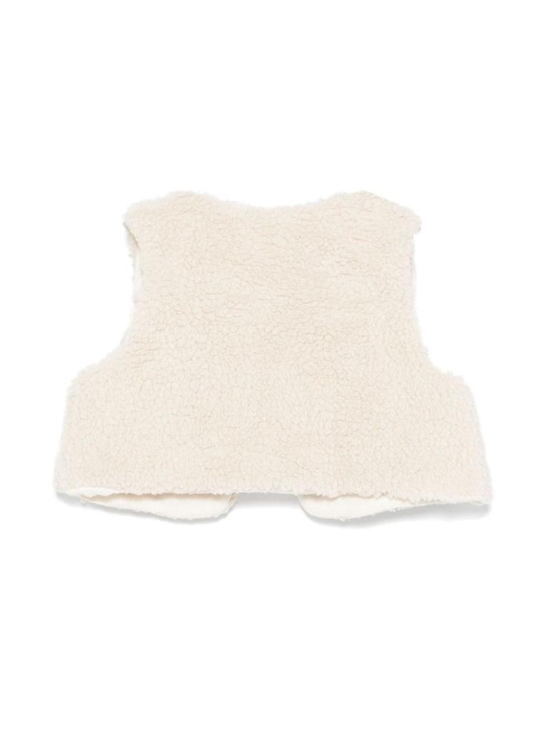 BABE & TESS White Vest Baby Girl