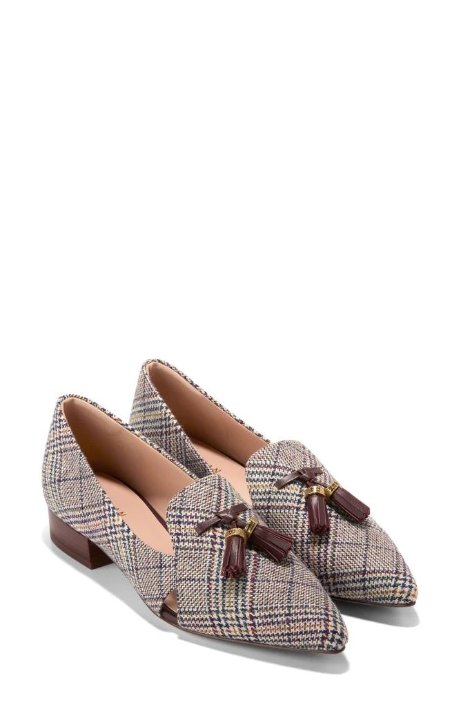 Cole Haan Vanya Tassel Flat 10
