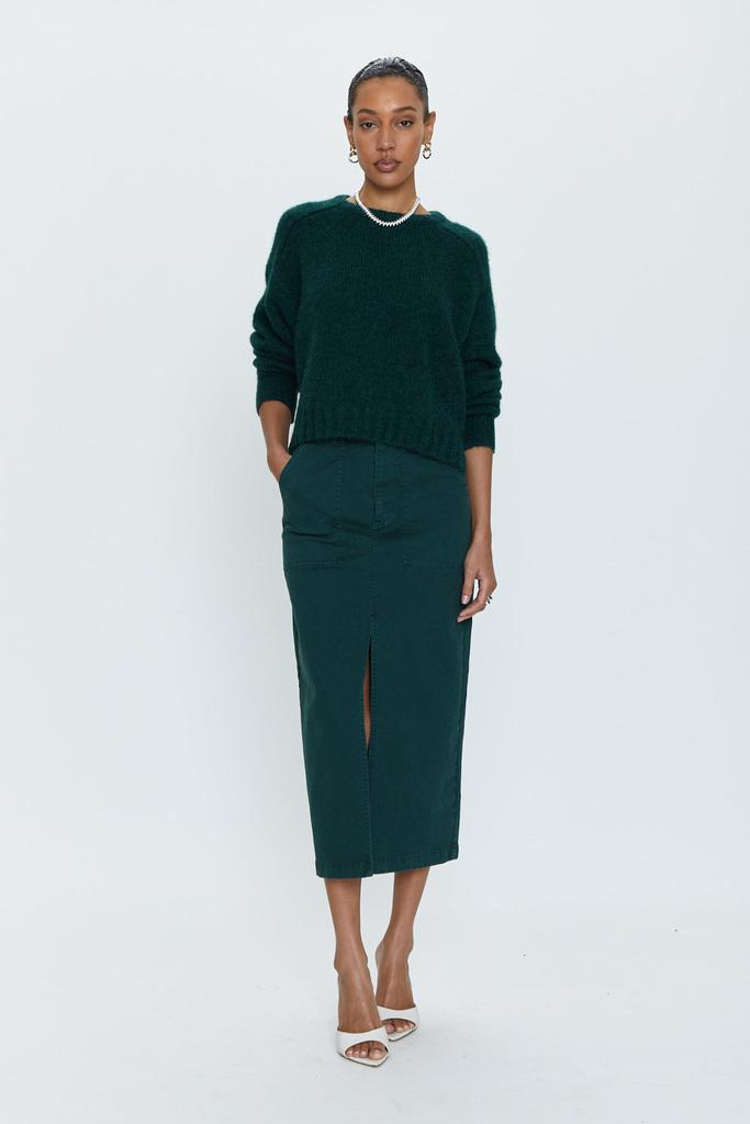 Pistola Denim Pamela Skirt Utility Midi Skirt - Pine
