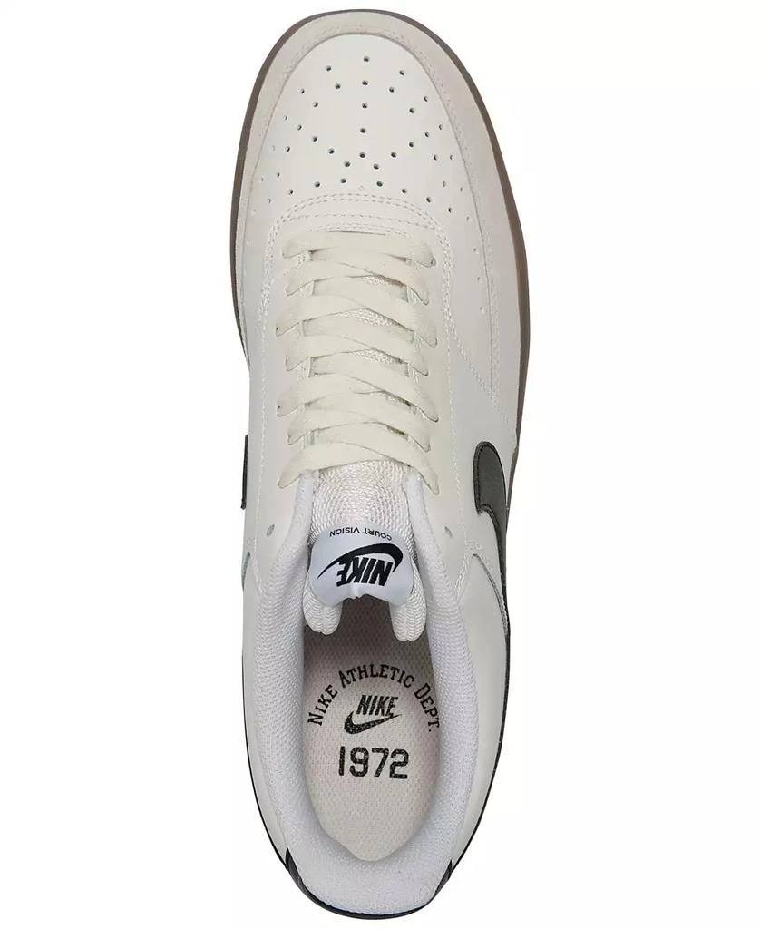 NIKE Men's Court Vision Low Casual Sneakers from Finish Line 4