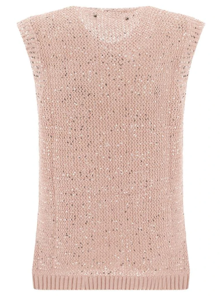 Golden Goose Golden Goose Knit Top With Sequins 2
