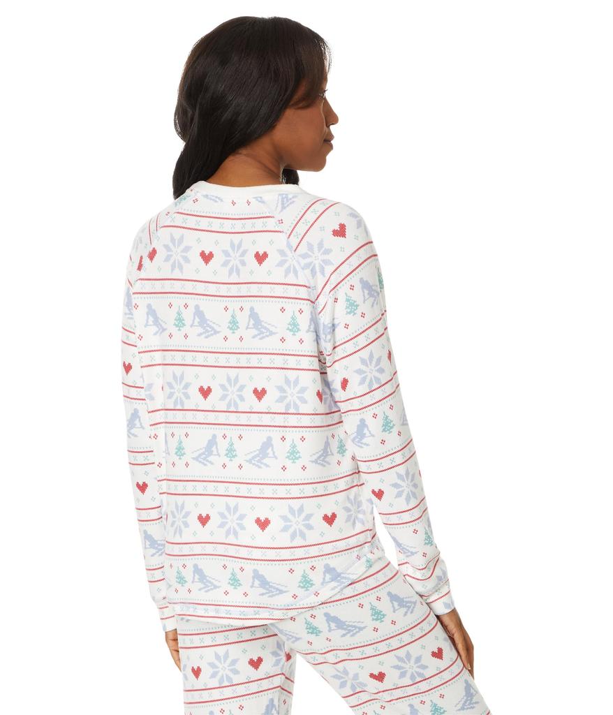 P.J. Salvage Fair Isle Apres All Day Long Sleeve Top