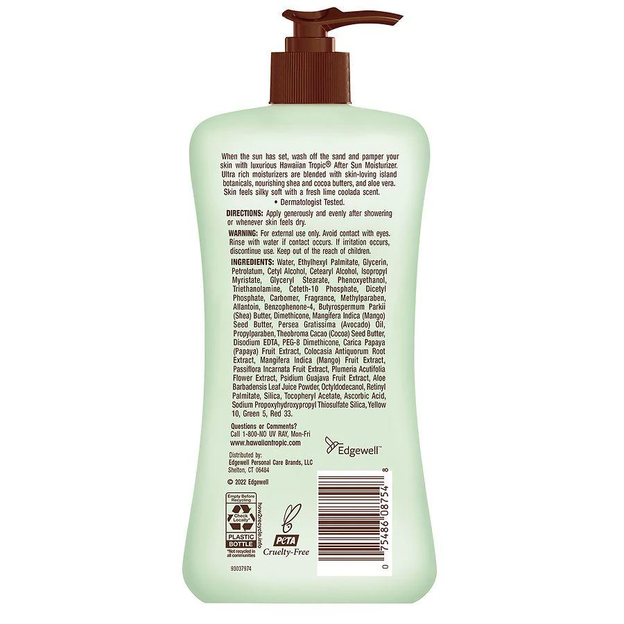 Hawaiian Tropic After Sun Moisturizer Lime Coolada 3
