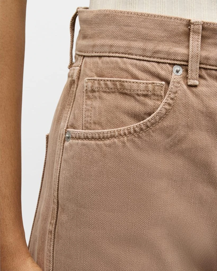 VERONICA BEARD Taylor High-Rise Wide-Leg Jeans 6