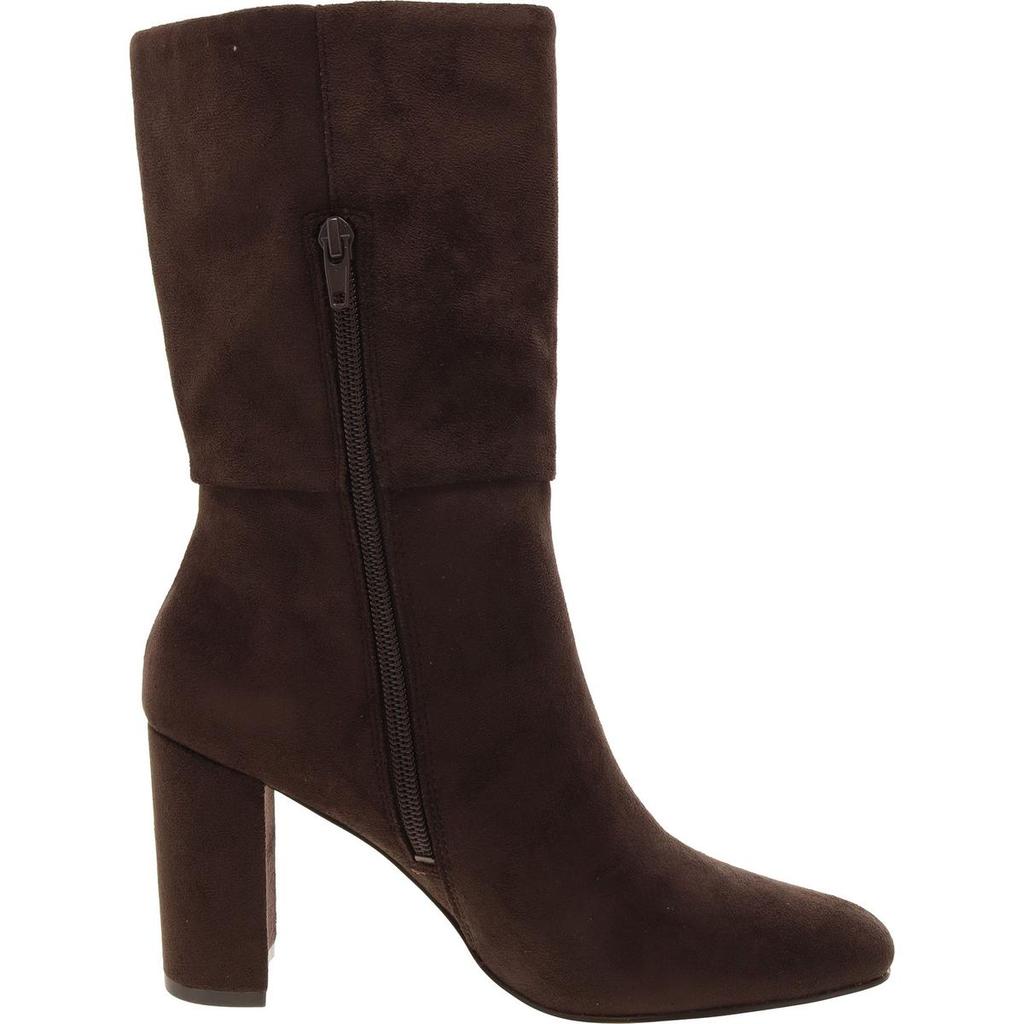 Charles David Billow Womens Block Heel Zipper Mid-Calf Boots
