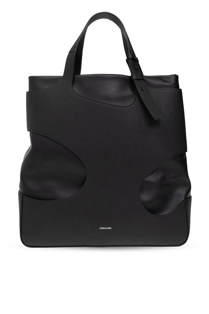 Salvatore Ferragamo Ferragamo Cut-Out Detailed Top Handle Bag 1