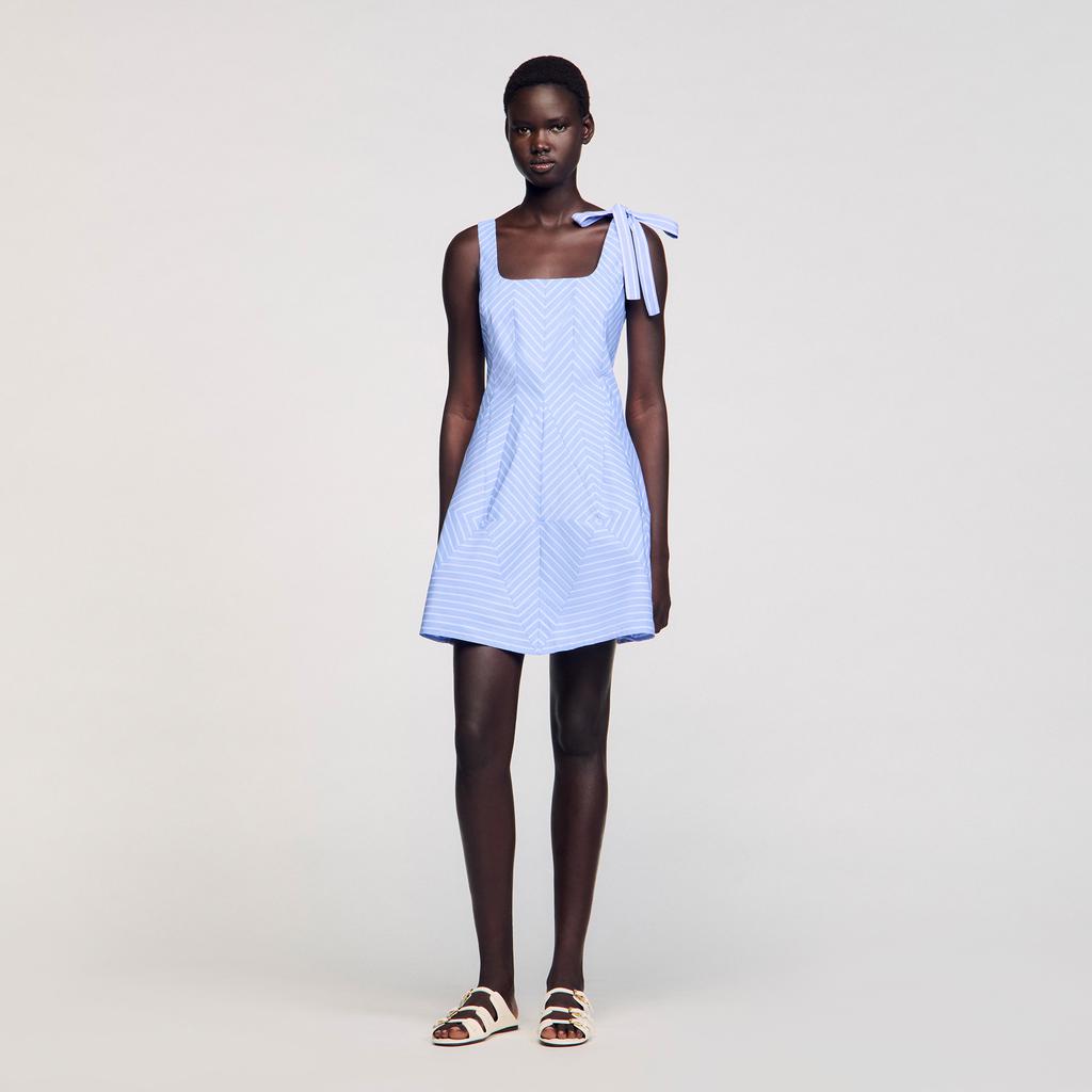 Sandro Mini striped dress