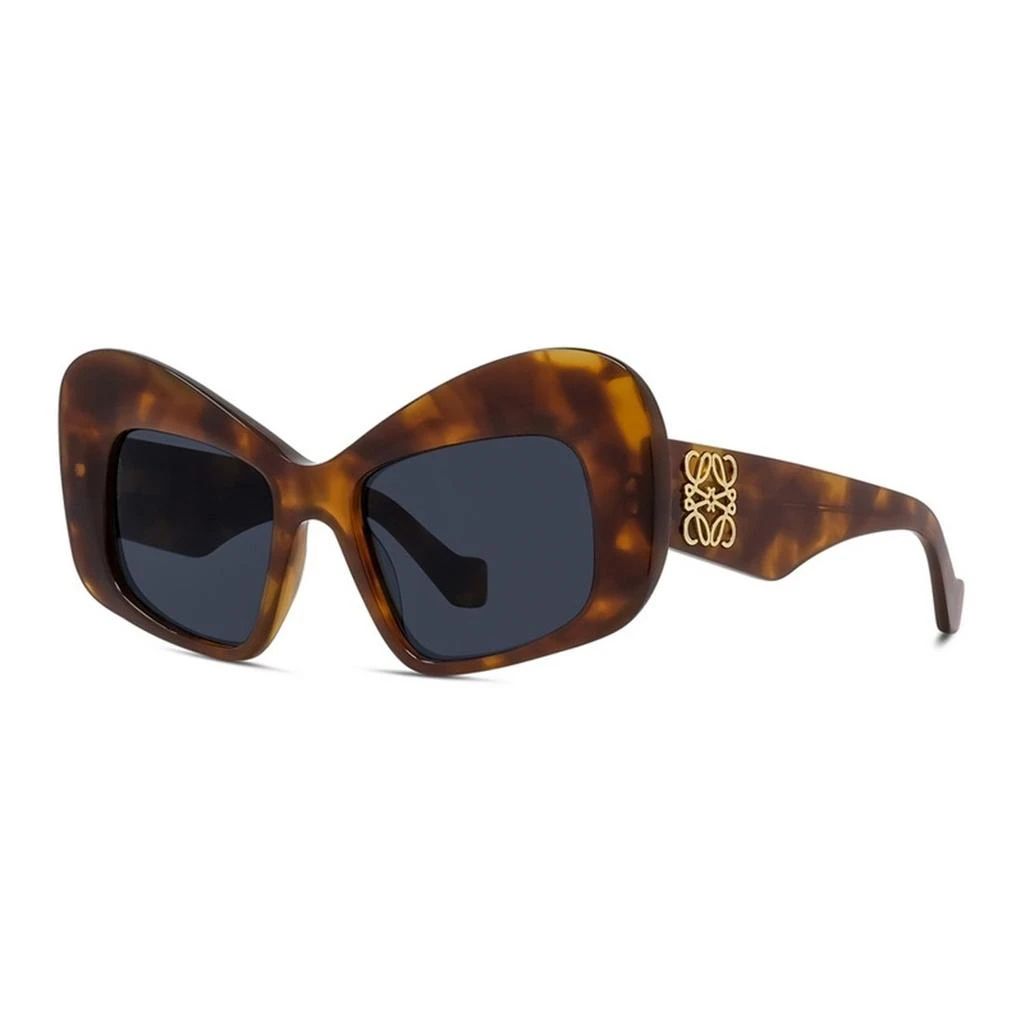 Loewe ANAGRAM LW40128I Sunglasses – Black Cat-Eye Frame | Model LW40128I 01A Loewe Anagram LW40128I Sunglasses Frame color Black main image 4