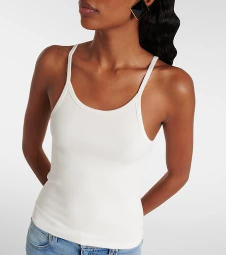 SLVRLAKE Ribbed-knit cotton jersey tank top 6