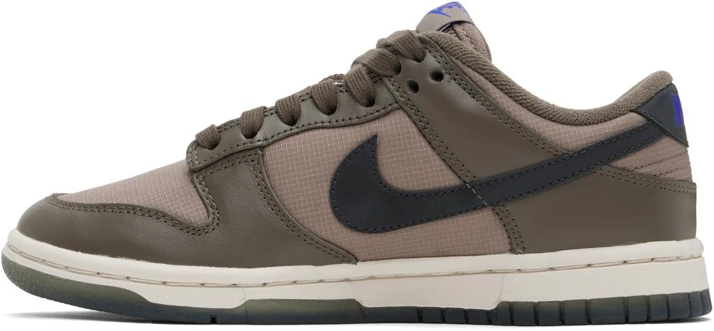 NIKE Brown Dunk Low Sneakers 3