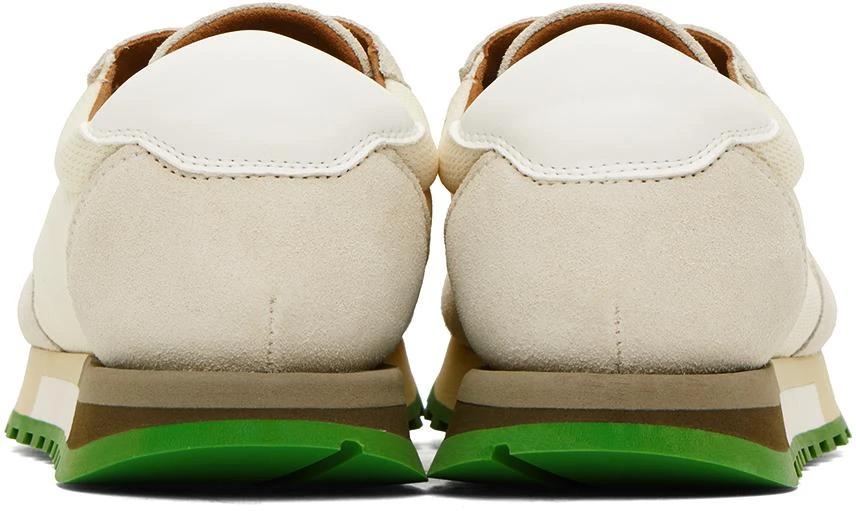 The Row Beige & Green Owen Sneakers 2