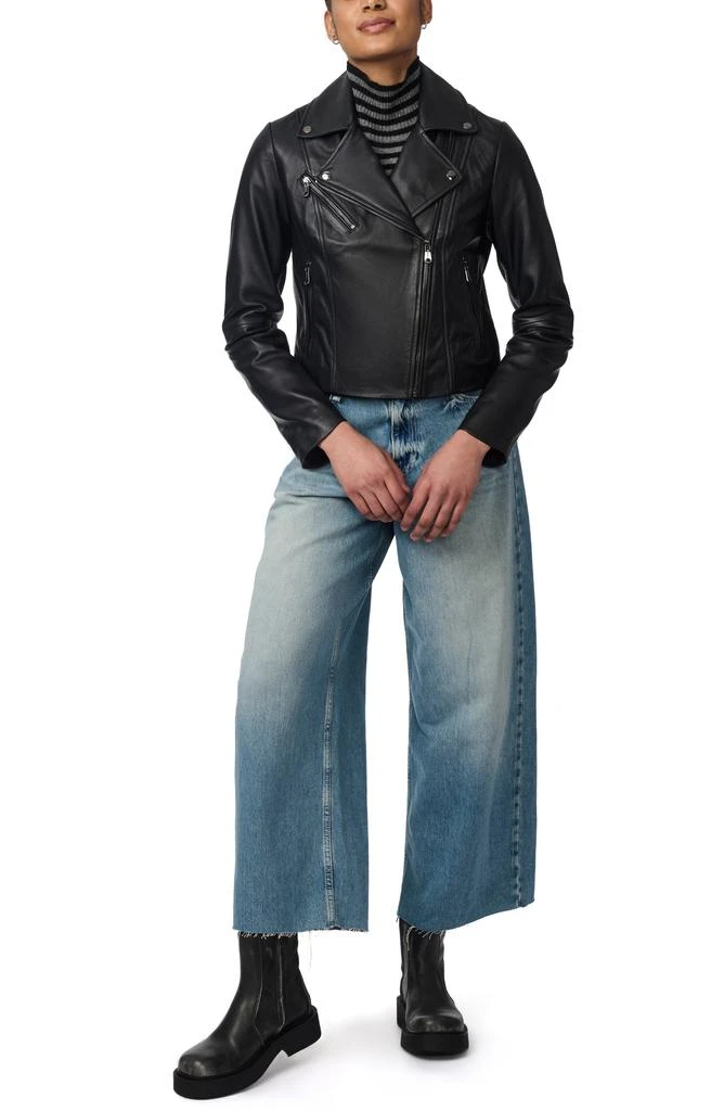 Bernardo Faux Leather Moto Jacket 5