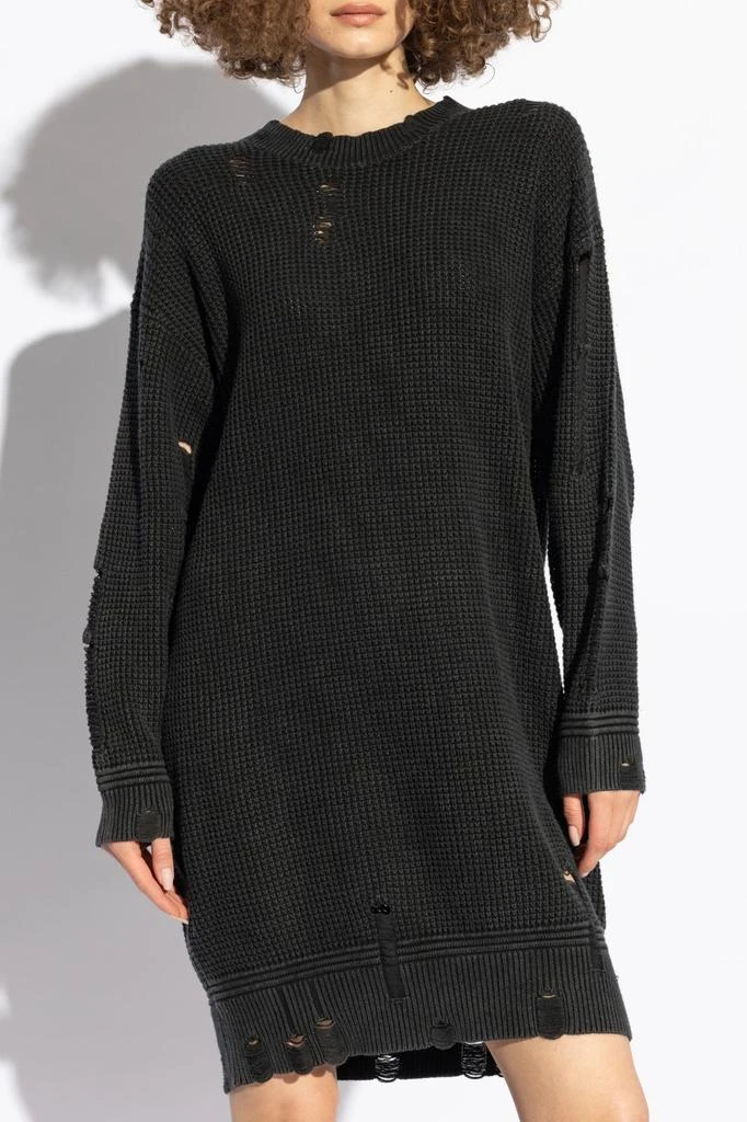 R13 R13 Distressed Knit Sweater Dress 3