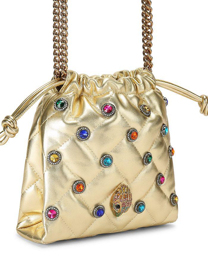 KURT GEIGER LONDON Kensington Small Drawstring Bucket Bag
