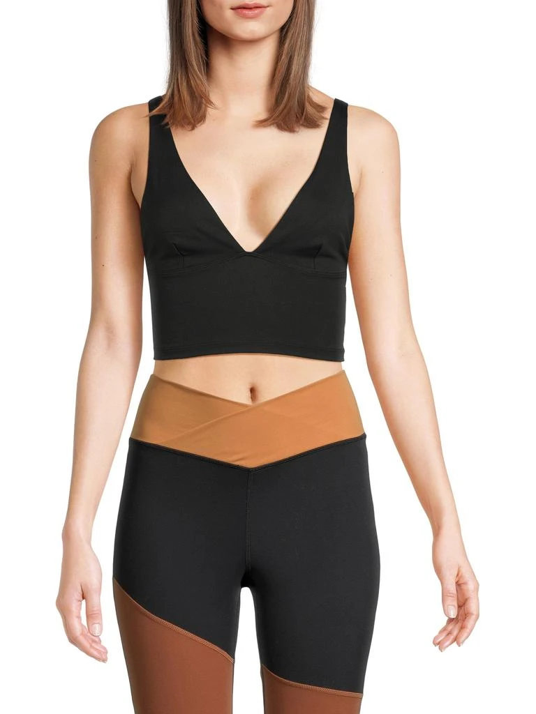 WeWoreWhat ​Nylon-Blend Plunge Tank