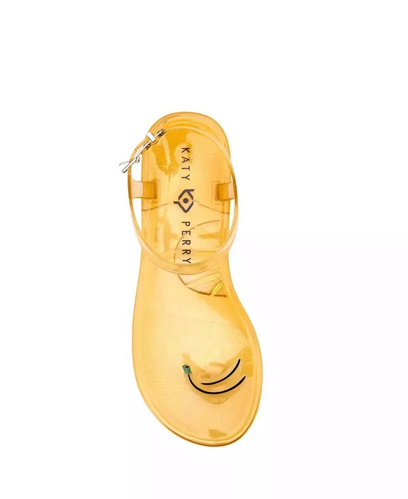 Katy Perry Women's Iconic Geli Toe Post Flat Jelly Sandals 3
