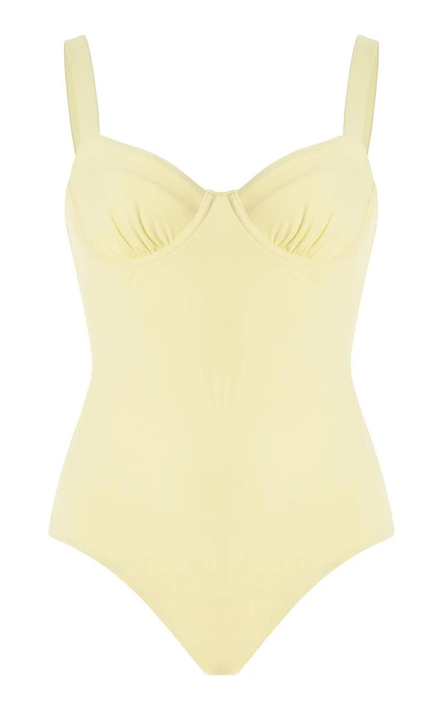 BONDI BORN BONDI BORN - Loures Cupped One-Piece Swimsuit - Yellow - M - Moda Operandi 1