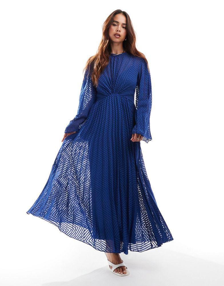 asos pleated dresses