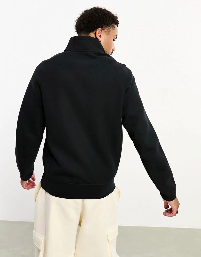 NIKE Nike Tech Fleece Half-zip top in black 2
