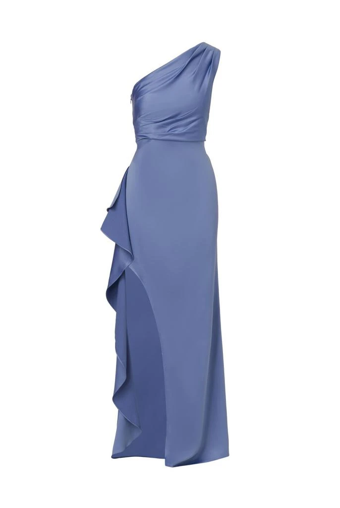 Adrianna Papell One shoulder satin crepe gown - Dresses & Skirts - BeyondStyle Adrianna Papell One shoulder satin crepe gown - Dresses & Skirts - BeyondStyle
