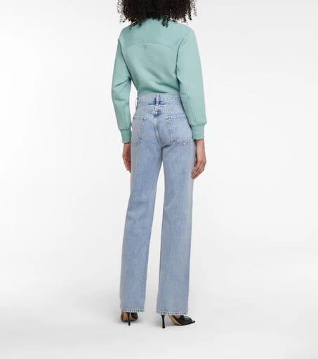 FRAME Le Jane high-rise straight jeans 3