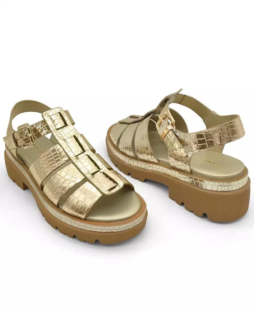 Kenneth Cole Women's Herron Almond Toe Sandals 8